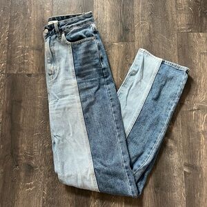 PacSun Two-Tone Blue Jeans